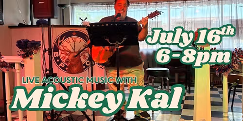 Live Music with Mickey Kal at Elks 346