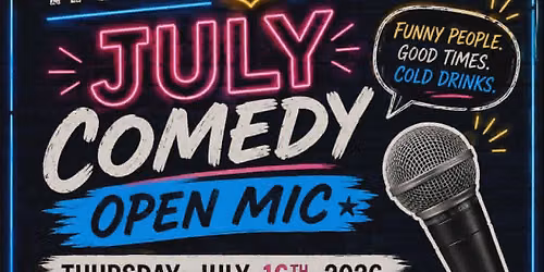 The Hope & Anchor July Comedy Open Mic