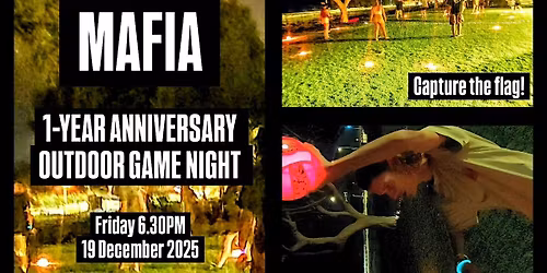 "MAFIA" outdoor game night