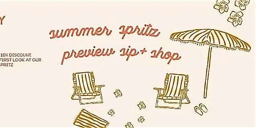 summer spritz collection: private preview sip + shop