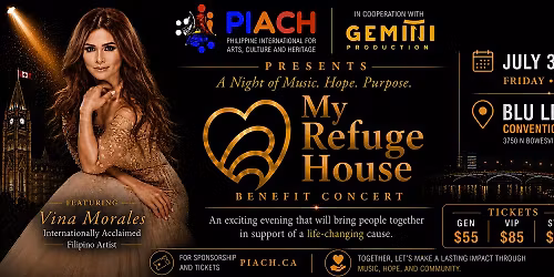 Vina Morales | My Refuge House Benefit Concert