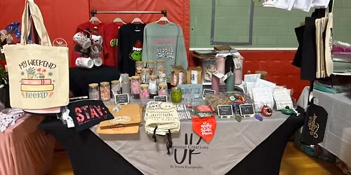 Festive Holiday Front Yard Market