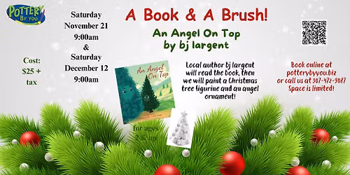 A Book & A Brush at Pottery By You!