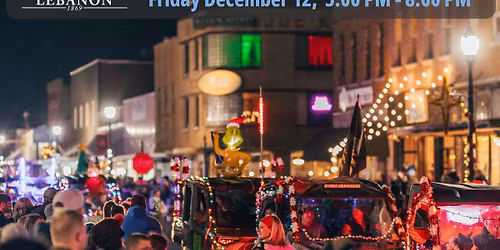 Christmas On Commercial and Light-Up Lebanon Lighted UTV Parade