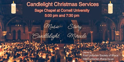 Candlelight Christmas Services, Sage Chapel