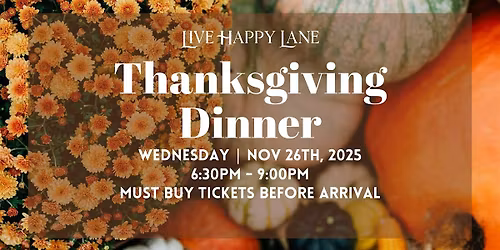 Thanksgiving Dinner & Wine