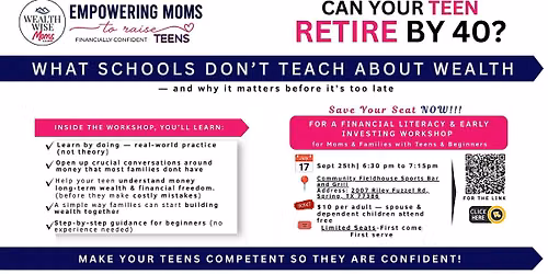 Early Investing Class for Moms and Teens