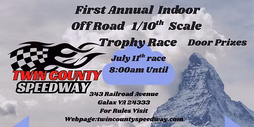1st annual indoor offroad