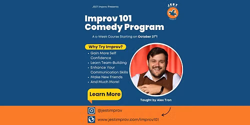 Jest Improv 101 Program - Jest Start Here! October - December 2026