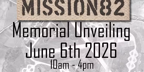 Mission82 Spanhoe Memorial Unveiling.