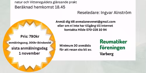 Dagsresa till Koberg Julmarknad 