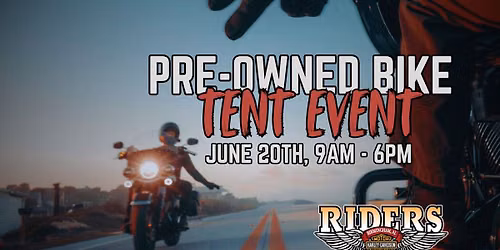 Pre-Owned Bike Tent Event
