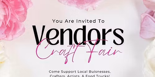 May 2026 Vendor's Craft Fair