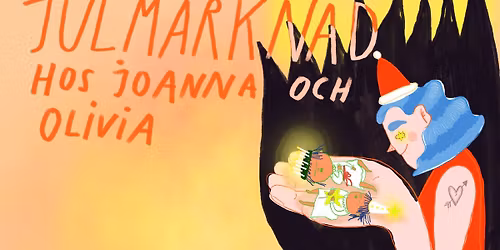 Julmarknad hos Joanna och Olivia