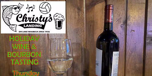 Holiday Wine and Bourbon Tasting