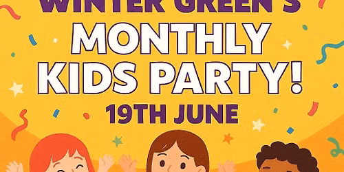 Monthly Kids Disco Party