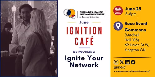 DDQIC Ignition Caf\u00e9: Ignite your Network!