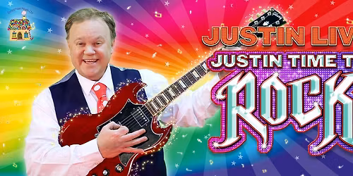 Justin Live - Justin Time To Rock - Poole 2.30pm