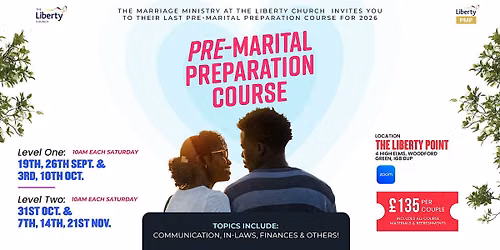 Pre-Marital Preparation Course (Autumn 2026)