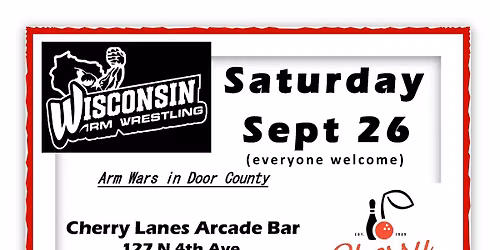 WI Arm Wrestling Arm Wars in Door County