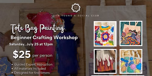 Tote Bag Painting Workshop