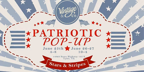 Patriotic POP UP EVENT