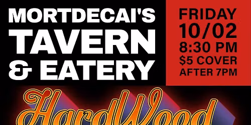 Hardwood Cherry Live at Mortdecai's!