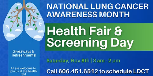 National Lung Cancer Screening Day at Lake Cumberland Regional Hospital