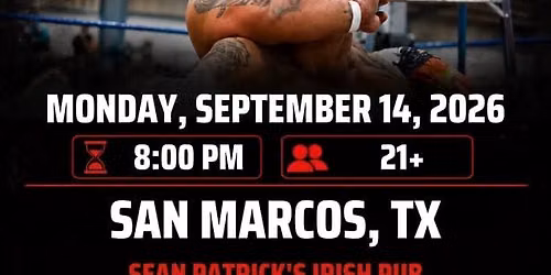 Little Mania Midget Wrestling – San Marcos, TX – September 14, 2026 – Buy Now