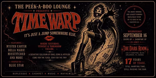 Peek-a-Boo Lounge does the TIME WARP