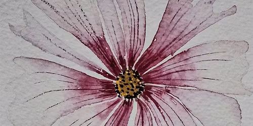 Fun With Flowers One Day Watercolour Workshop