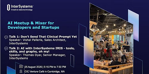 AI Meetup & Mixer for Developers and Startups