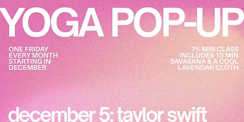 Yoga Pop Up: Artist Series