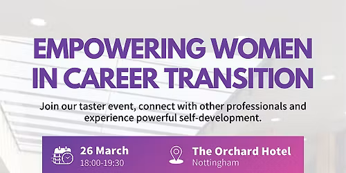 Women in Career Transition Taster Event