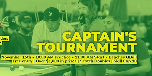 Fall Captain's Thank You Tournament