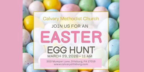 Calvary Methodist Community Easter Egg Hunt