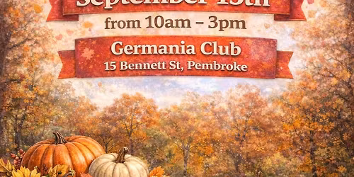 4th Annual Fall Vendor Market - Pembroke