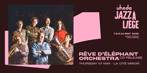 REVE D'ELEPHANT ORCHESTRA \u00e0 la Cit\u00e9 Miroir le 7 mai 2026 