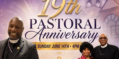 Pastor Rucker 19th pastoral anniversary