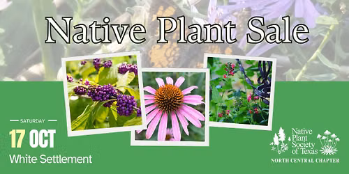 Fall Native Plant Sale