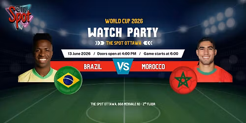 Brazil vs Morocco 2026 FIFA World Cup Watch Party