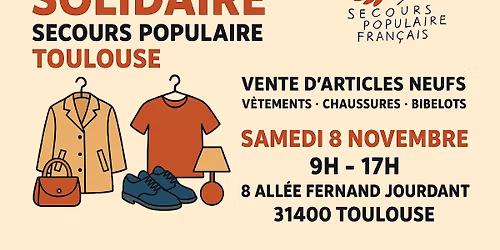 Braderie Solidaire du Secours populaire
