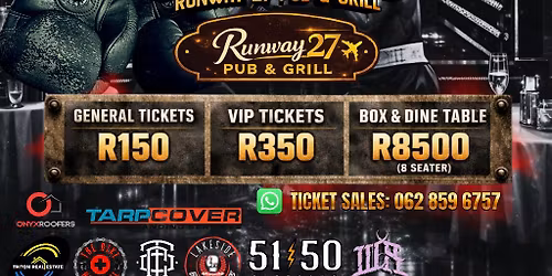 RUNWAY RUMBLE WCBL FIGHT NIGHT 