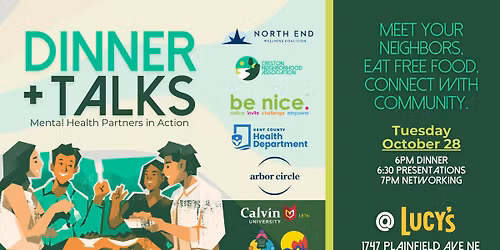 Dinner + Talks | Mental Health Partners in Action