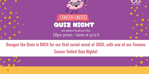 Cancer United Quiz Night