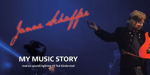 JANNE SCHAFFER- MY MUSIC STORY, JUBILEUMSKONSERT