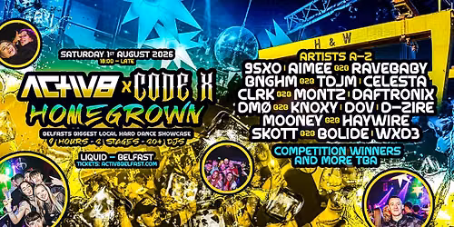 Activ8 X Code X \u2013 HomeGrown