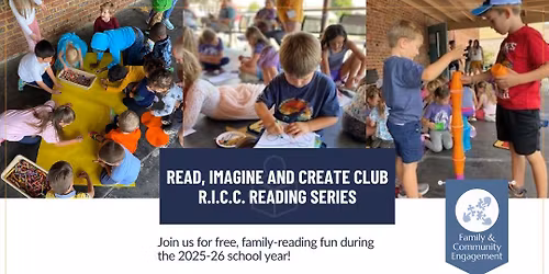 \ud83e\udde1 2025-26 Read, Imagine, and Create Club (R.I.C.C.) Reading Series
