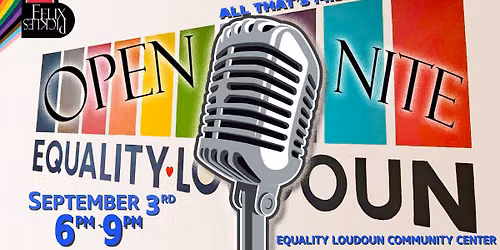 Open Mic Nite at Equality Loudoun Community Center