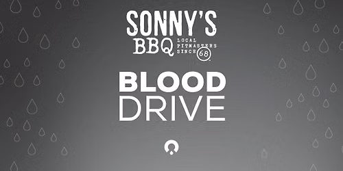 Donate Blood at Sonny's BBQ Viera! \ud83d\udc37